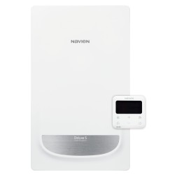 Котел газовый Navien Deluxe S Coaxial - 35K NEW настенный, 2 конт., закр.кам.сгор.