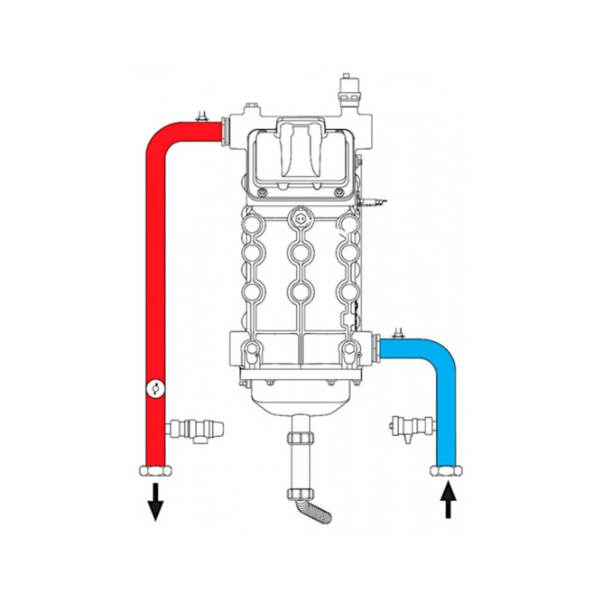 Котел газовый Ferroli FORCE W 60 конденсационный, настенный, 1 конт., закр. кам. сгор.
