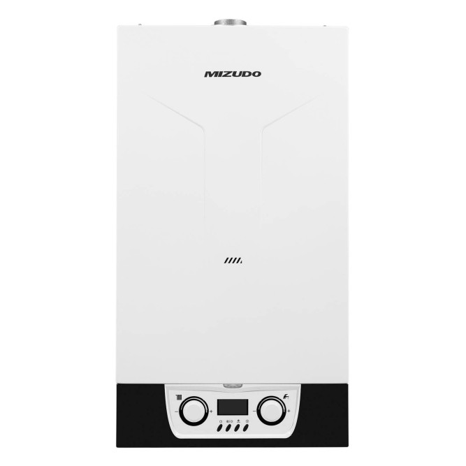 Котел газовый MIZUDO Maestro One M36ТH настенный, 1 конт., OPT, с трехход.клап.,закр.кам.сгор.
