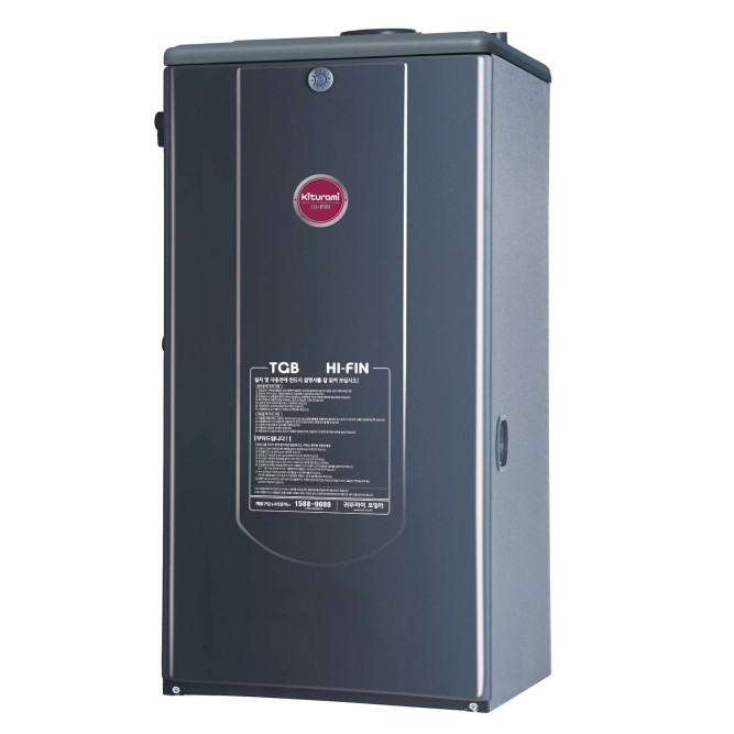 Котел газовый KITURAMI TGB HIFIN-25 напольный, 2 конт., закр.кам.сгор. сталь
