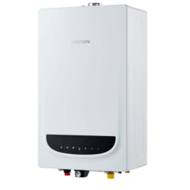 Котел газовый Navien Deluxe C Plus Coaxial - 24K настенный, 2 конт., закр.кам.сг